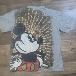 Disney Mickey all over print polo shirt